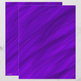 Lila-Weizenfeld-Scrapbook-Papier 2-seitige Seite