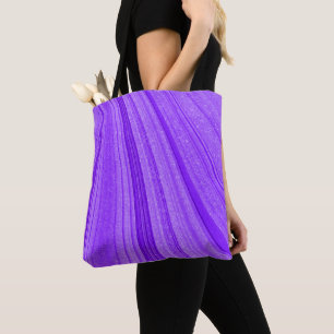 Lila welliger Glitter