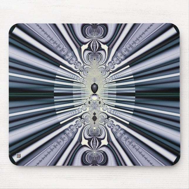 Lila Welt Mousepad (Vorne)