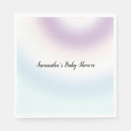 Lila White Blue Gefärbte Krawatte Serviette