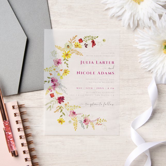 Lila Wild-Orchid-Blume Foto Hochzeit (Hochzeit)