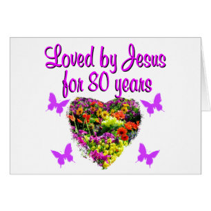 LILA WILDBLUME, DIE JESUS 80 JAHRE LIEBT