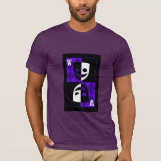 Lila Wildcard Poker Diamonds Inspiriertes benutzer T-Shirt