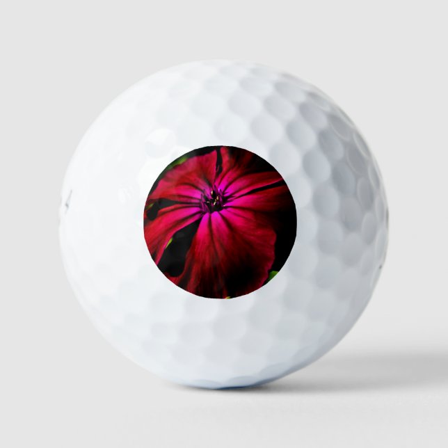 Lila Wilde Blume sein6 gbcna Golfball (Vorderseite)