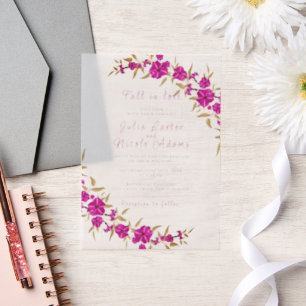 Lila Wilde Trompetenrebe Blumen Garten Hochzeit