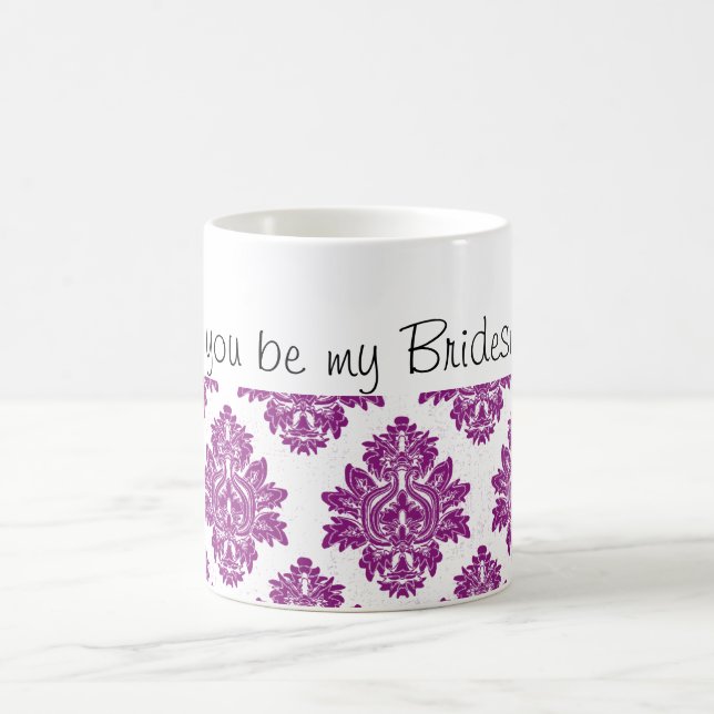 Lila Wille sind Sie meine Tasse (Mittel)