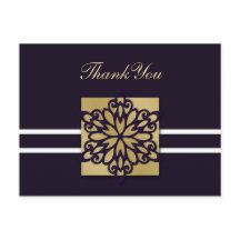 lila Winterhochzeit Vielen Dank