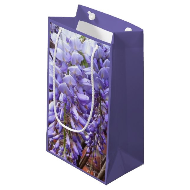 Lila Wisteria Blossom Kleine Geschenktüte