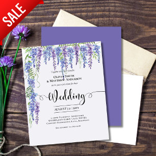 Lila Wisteria Blume Hochzeit