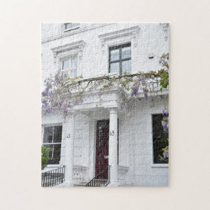 Lila Wisteria Blume Kensington Chelsea London Puzzle