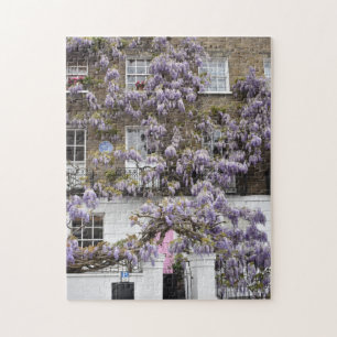 Lila Wisteria Blume Kensington Chelsea London Puzzle