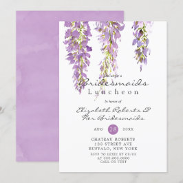 Lila Wisteria Bridesmaids Luncheon