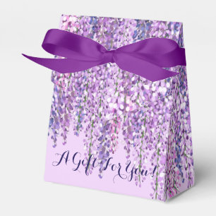 Lila Wisteria Fevor Box Ein Geschenk für Sie! Geschenkschachtel
