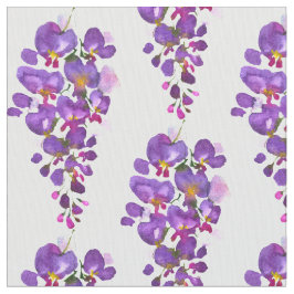 Lila Wisteria Floral Stoff