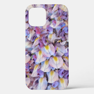 Lila Wisteria Spring Blumen Art Phone Case