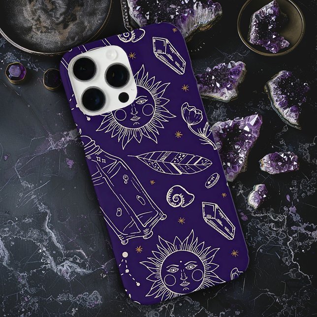 Lila Witchy iPhone 16 Pro Max Fall Case-Mate iPhone Hülle (Von Creator hochgeladen)