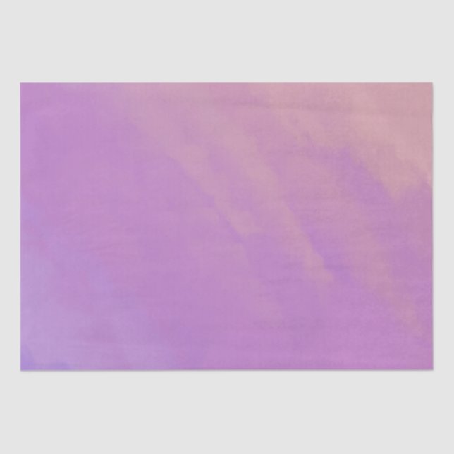 Lila Wolken bei Twilight Seidenpapier (Vorderseite)