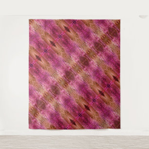Lila X 1974 Ikat 7 Wandteppich