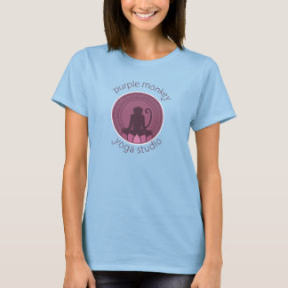 Lila Yogini-Shirt T-Shirt