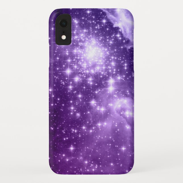 Lila Zauberstars Case-Mate iPhone Hülle (Rückseite)