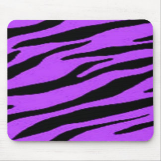 lila Zebra Mousepad