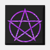 Lila Zebra Pentagram