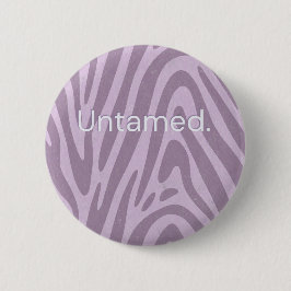 Lila Zebradruck-Tasche Button