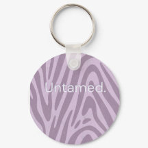Lila Zebradruck-Tasche