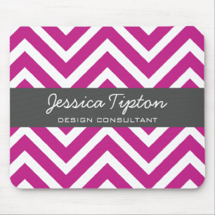 Lila Zickzack Mousepad TBM