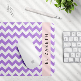 Lila Zigzag, Lila Zickzack, Ihr Name Mousepad