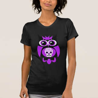 Lila Zuckerschädel T-Shirt