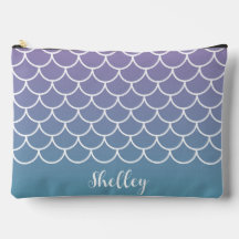 Lilac Aquamarin Gradient Mermaid Fishscale