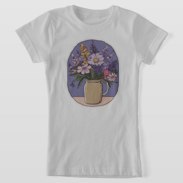 Lilac Bloom Jar T-Shirt (Ablage )