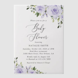 Lilac-Blume, Boho, Babydusche