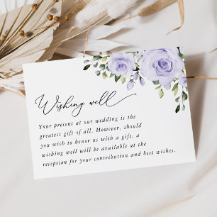 Lilac-Blume, Boho, gut wollen Begleitkarte