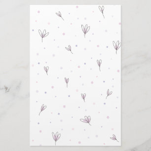 Lilac Blume Briefpapier