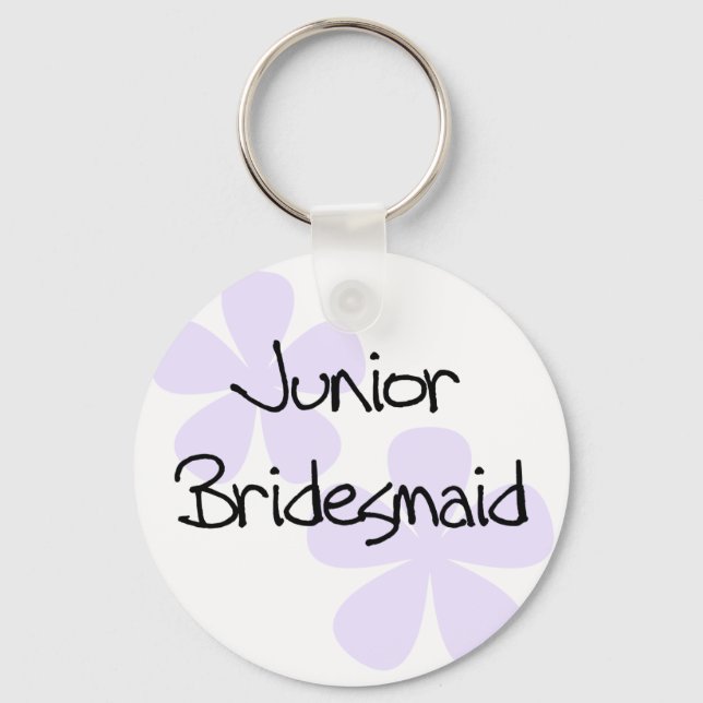Lilac Blume Jr. Bridesmaid Schlüsselanhänger (Vorderseite)