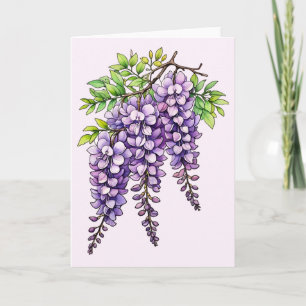 Lilac Blume Lilac Bush Art Lilacs Illustration Karte