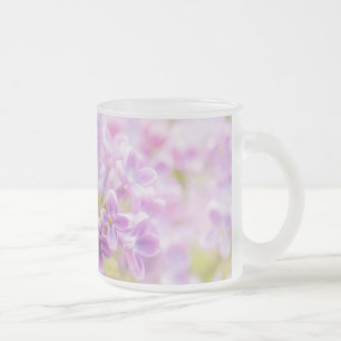 Lilac Blume Mist Mattglastasse