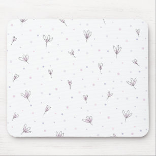 Lilac Blume Mousepad