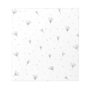 Lilac Blume Notizblock
