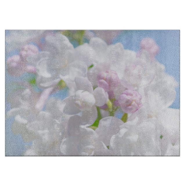 Lilac Blume Schneidebrett (Vorderseite)