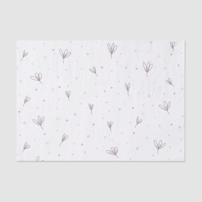 Lilac Blume Seidenpapier (Vorderseite)