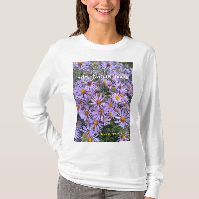 Lilac Blume T - Shirt (Vorderseite)