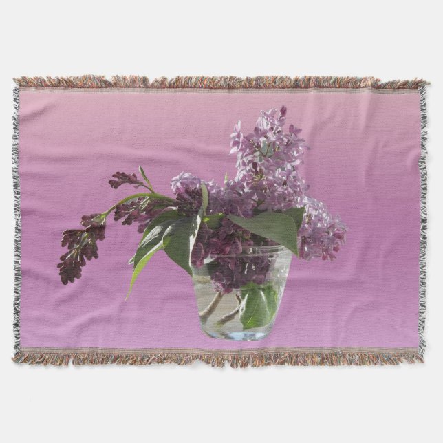 Lilac-Blume und Naturlicht Decke (Vorderseite)