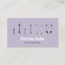 Lilac Body Juwelier Piercing Visitenkarte