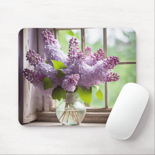 Lilac Bouquet Mousepad