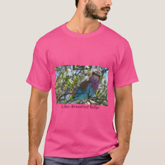 Lilac-Breasted Roller - Fliegendes Regenbogen-T-Sh T-Shirt