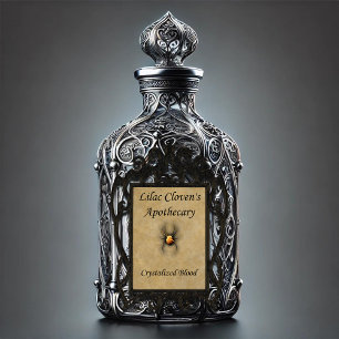 Lilac Clovens Apothekar: Kristallisiertes Blut Aufkleber