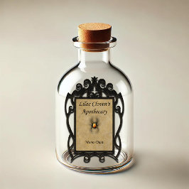 Lilac Clovens Apothekar: Mondstaub Aufkleber